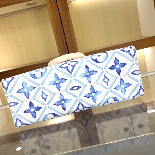 ルイヴィトンバッグ素材ディテール